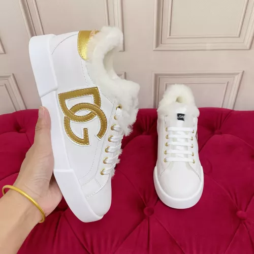 Replica Dolce & Gabbana D&G Casual Shoes For Women #1373581 $105.00 USD for Wholesale