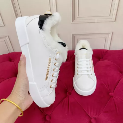 Replica Dolce & Gabbana D&G Casual Shoes For Women #1373588 $112.00 USD for Wholesale