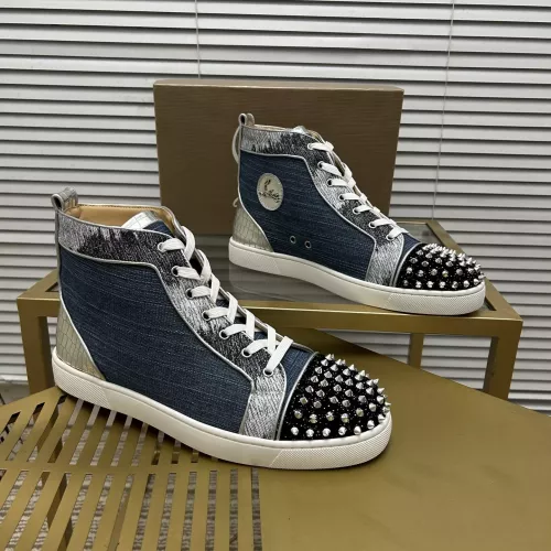 Christian Louboutin High Top Shoes For Women #1373703 $98.00 USD, Wholesale Replica Christian Louboutin High Top Shoes