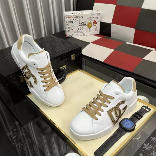 Replica Dolce & Gabbana D&G Casual Shoes For Men #1373812 $82.00 USD for Wholesale