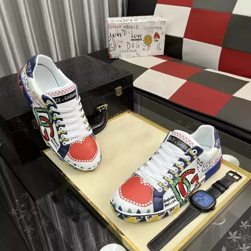 Replica Dolce & Gabbana D&G Casual Shoes For Women #1373824 $88.00 USD for Wholesale