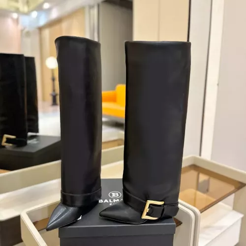 Replica Balmain Boots For Women #1374048 $240.00 USD for Wholesale