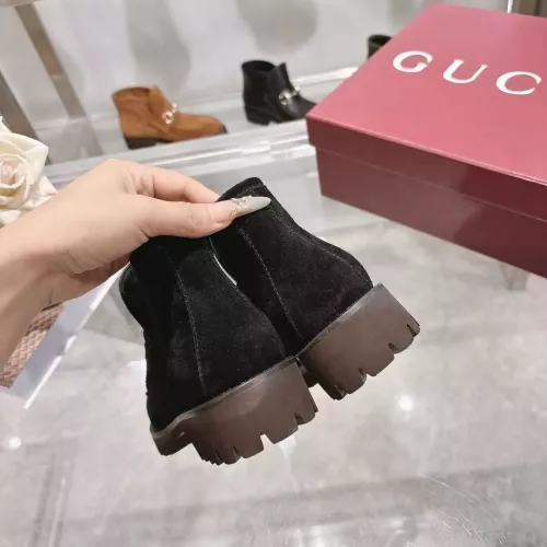 Replica Gucci Boots For Women #1374075 $125.00 USD for Wholesale