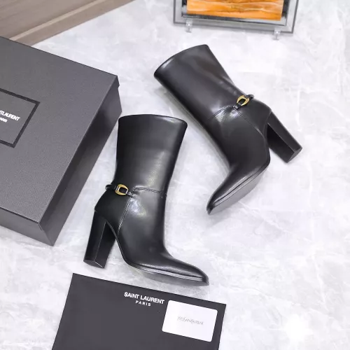 Replica Yves Saint Laurent YSL Boots For Women #1374144 $160.00 USD for Wholesale