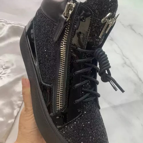 Replica Giuseppe Zanotti High Tops Shoes For Women #1374493 $98.00 USD for Wholesale