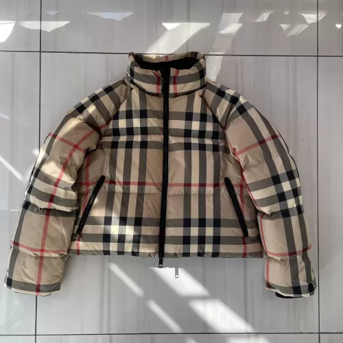 Burberry Down Feather Coat Long Sleeved For Women #1374590 $170.00 USD, Wholesale Replica Burberry Down Feather Coat