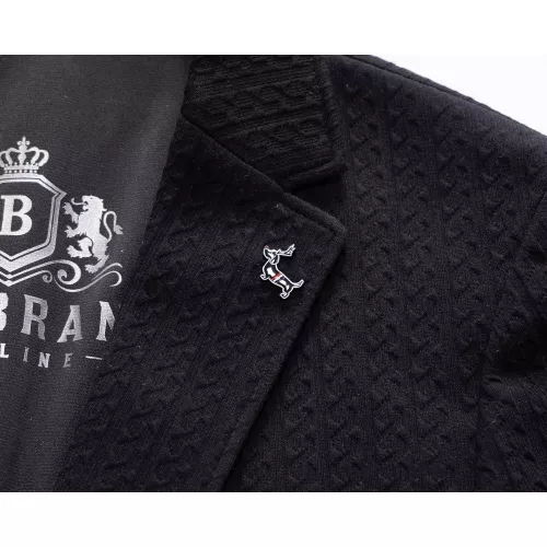 Replica Thom Browne Jackets Long Sleeved For Men #1375502 $68.00 USD for Wholesale