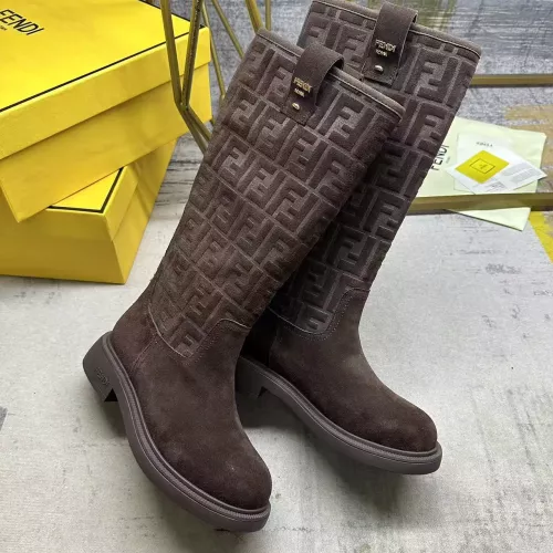 Replica Fendi Fashion Boots For Women #1376609 $130.00 USD for Wholesale