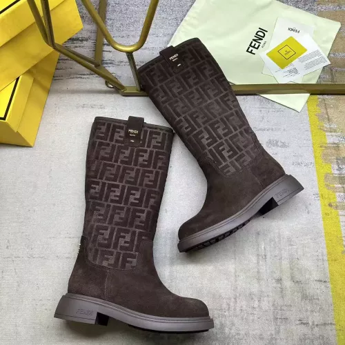 Replica Fendi Fashion Boots For Women #1376609 $130.00 USD for Wholesale