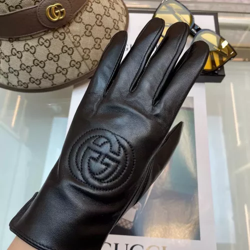 Replica Gucci Gloves For Women #1377819 $40.00 USD for Wholesale