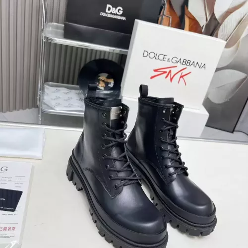 Replica Dolce & Gabbana D&G Boots For Men #1377864 $135.00 USD for Wholesale