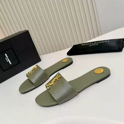 Replica Yves Saint Laurent YSL Slippers For Women #1377897 $82.00 USD for Wholesale