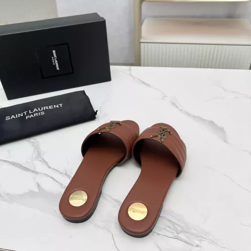 Replica Yves Saint Laurent YSL Slippers For Women #1377899 $85.00 USD for Wholesale