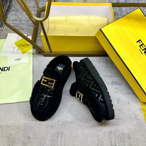 Replica Fendi Slippers For Women #1378055 $100.00 USD for Wholesale