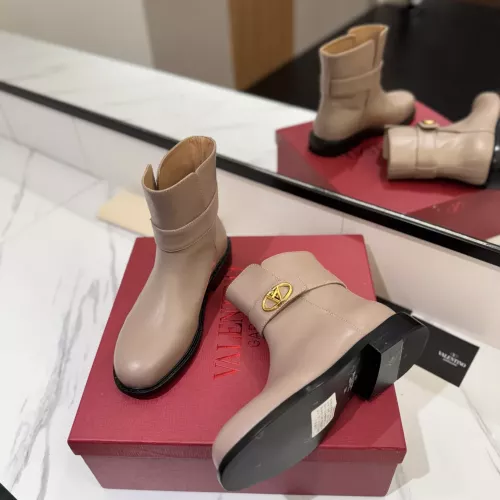 Replica Valentino Boots For Women #1378177 $165.00 USD for Wholesale