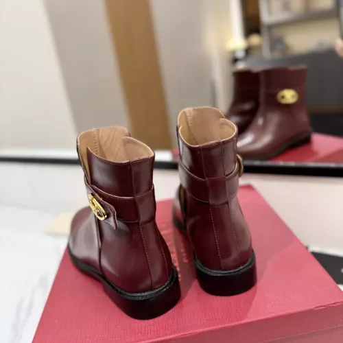 Replica Valentino Boots For Women #1378178 $165.00 USD for Wholesale