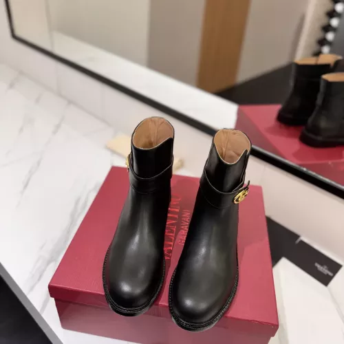 Replica Valentino Boots For Women #1378180 $165.00 USD for Wholesale