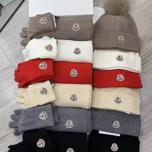 Replica Moncler Hat and Scarf and Glove Set #1378225 $76.00 USD for Wholesale