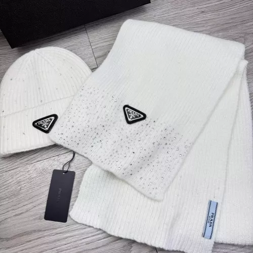 Replica Prada Hat and Scarf Set #1378466 $48.00 USD for Wholesale