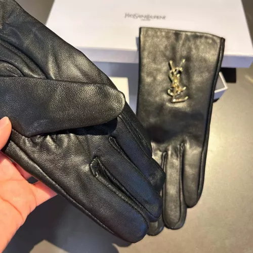 Replica Yves Saint Laurent Gloves For Women #1379069 $48.00 USD for Wholesale
