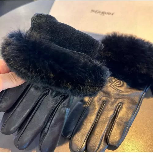 Replica Yves Saint Laurent Gloves For Women #1379097 $52.00 USD for Wholesale