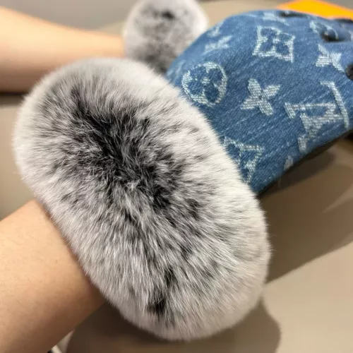 Replica Louis Vuitton LV Gloves For Women #1379105 $64.00 USD for Wholesale
