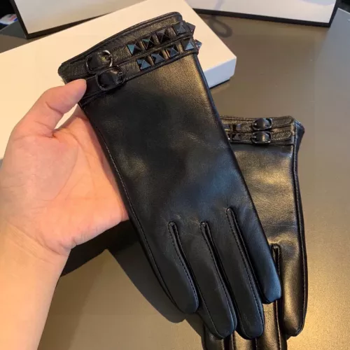 Replica Valentino Gloves For Women #1379163 $45.00 USD for Wholesale