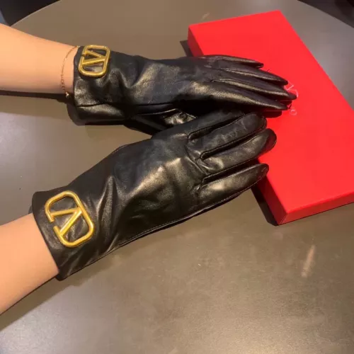 Replica Valentino Gloves For Women #1379169 $64.00 USD for Wholesale