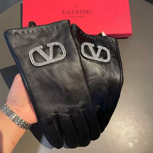 Replica Valentino Gloves For Women #1379170 $64.00 USD for Wholesale