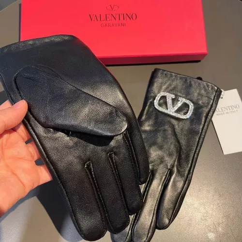Replica Valentino Gloves For Women #1379170 $64.00 USD for Wholesale