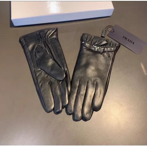 Replica Prada Gloves For Women #1379177 $48.00 USD for Wholesale