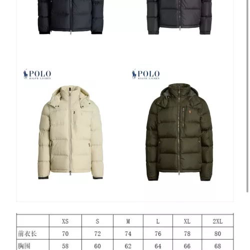 Replica Ralph Lauren Polo Down Feather Coat Long Sleeved For Unisex #1379876 $170.00 USD for Wholesale