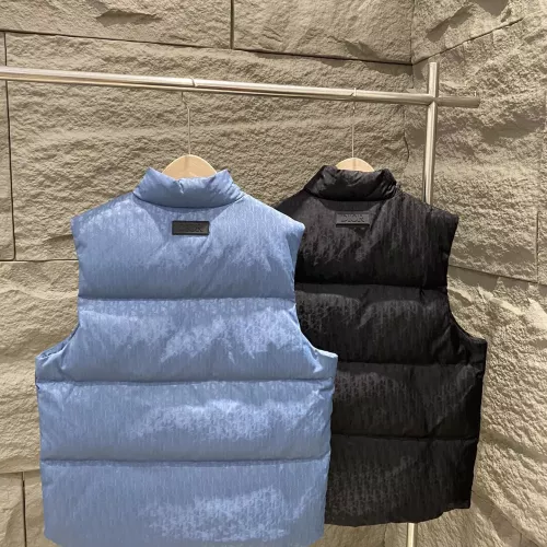 Replica Christian Dior Down Feather Coat Sleeveless For Unisex #1380240 $170.00 USD for Wholesale