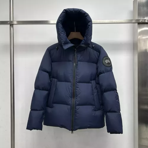 Canada Goose Down Feather Coat Long Sleeved For Men #1380298 $175.00 USD, Wholesale Replica Canada Goose Down Feather Coat