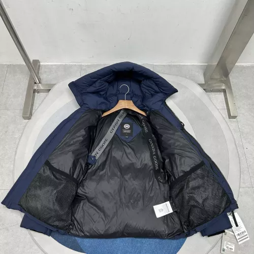 Replica Canada Goose Down Feather Coat Long Sleeved For Men #1380298 $175.00 USD for Wholesale
