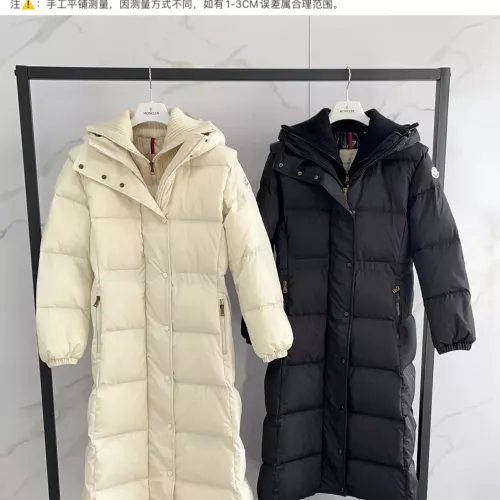 Replica Moncler Down Feather Coat Long Sleeved For Women #1380308 $192.00 USD for Wholesale