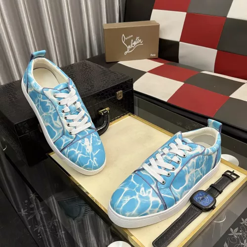 Replica Christian Louboutin Casual Shoes For Men #1380434 $82.00 USD for Wholesale