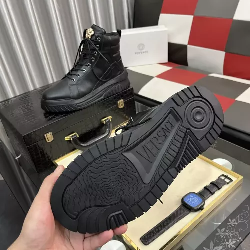 Replica Versace High Tops Shoes For Men #1380519 $88.00 USD for Wholesale