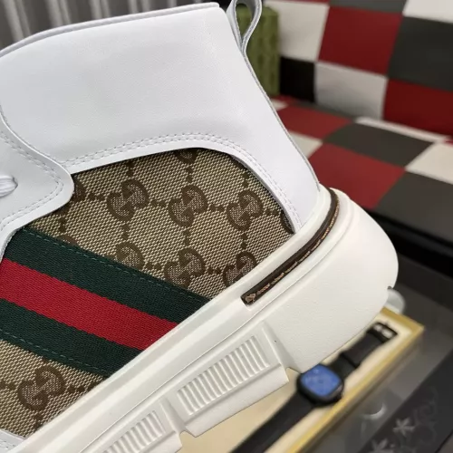 Replica Gucci High Tops Shoes For Men #1380796 $82.00 USD for Wholesale