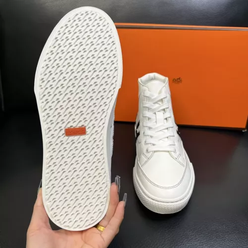 Replica Hermes High Tops Shoes For Men #1380918 $132.00 USD for Wholesale