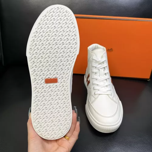 Replica Hermes High Tops Shoes For Men #1380919 $132.00 USD for Wholesale