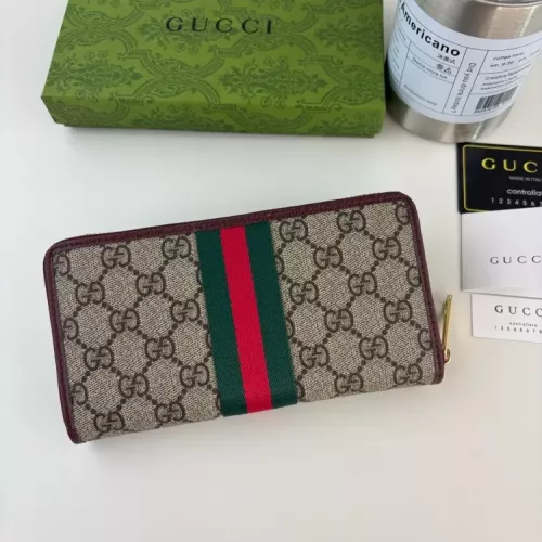 Replica Gucci Wallets #1380981 $45.00 USD for Wholesale