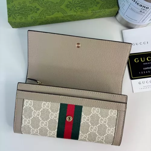 Replica Gucci Wallets #1380986 $45.00 USD for Wholesale