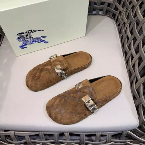 Replica Burberry Slippers For Men #1381045 $72.00 USD for Wholesale