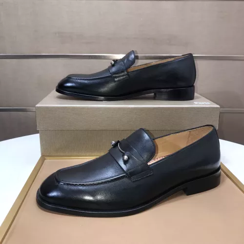 Replica Christian Louboutin Leather Shoes For Men #1381051 $112.00 USD for Wholesale