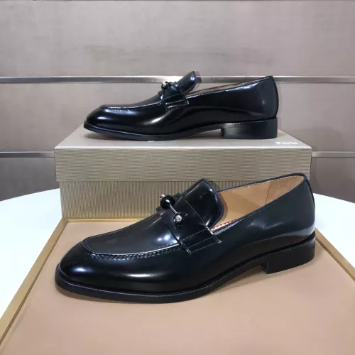 Replica Christian Louboutin Leather Shoes For Men #1381052 $112.00 USD for Wholesale