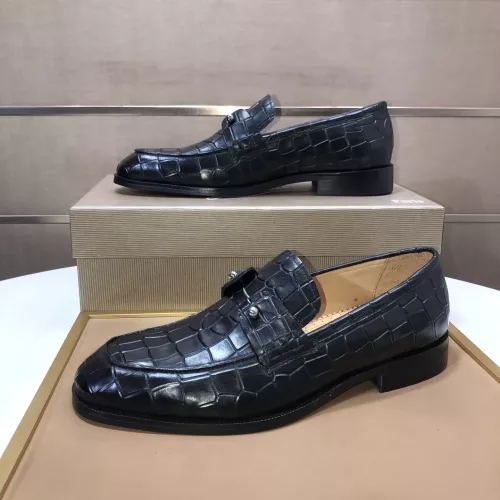 Replica Christian Louboutin Leather Shoes For Men #1381053 $112.00 USD for Wholesale