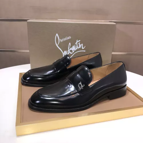 Christian Louboutin Leather Shoes For Men #1381058 $112.00 USD, Wholesale Replica Christian Louboutin Leather Shoes
