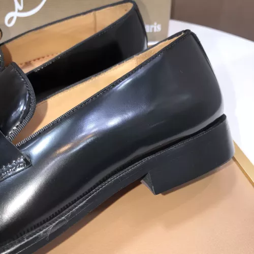 Replica Christian Louboutin Leather Shoes For Men #1381058 $112.00 USD for Wholesale