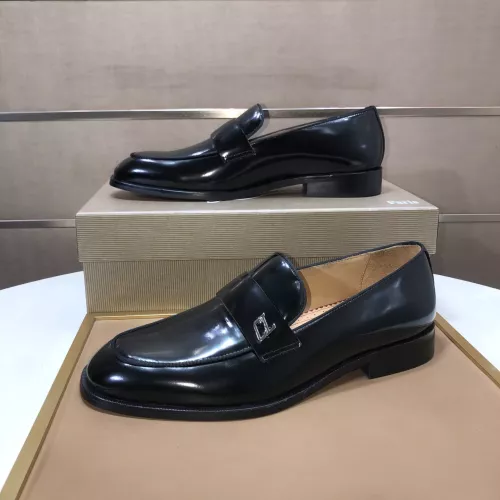 Replica Christian Louboutin Leather Shoes For Men #1381058 $112.00 USD for Wholesale